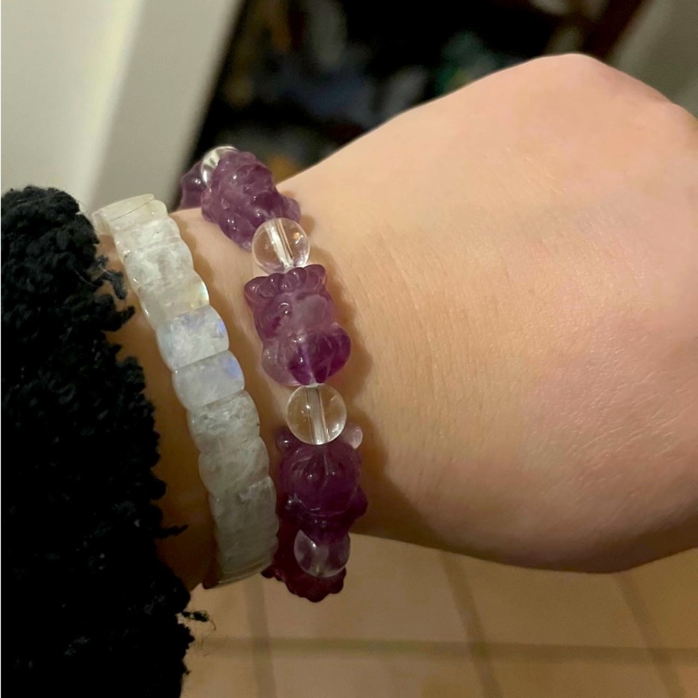 High Quality Sailor Moon Rainbow Fluorite Bracelet